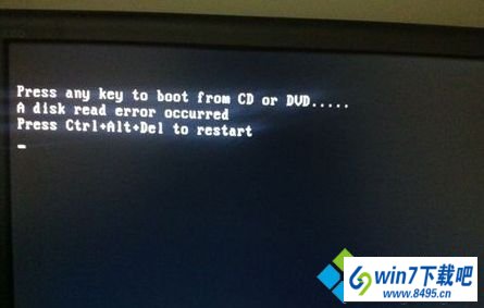 win10ϵͳʼǱdisk read errorʾͼĲ